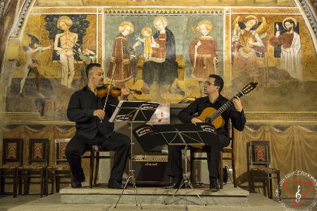 STRUMENTI MUSICALI IN MOSTRA E SATOR DUO AL FESTIVAL DEI SARACENI